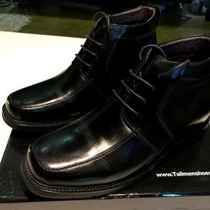 CALTO -  3.2 Inches Height Increase Men Leather Boots - US 9/10 - New in Box